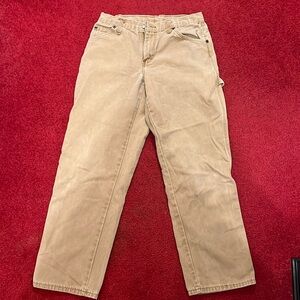 Dickies Relaxed Fit Painters Jeans. Men’s size 30x30. Tan color.